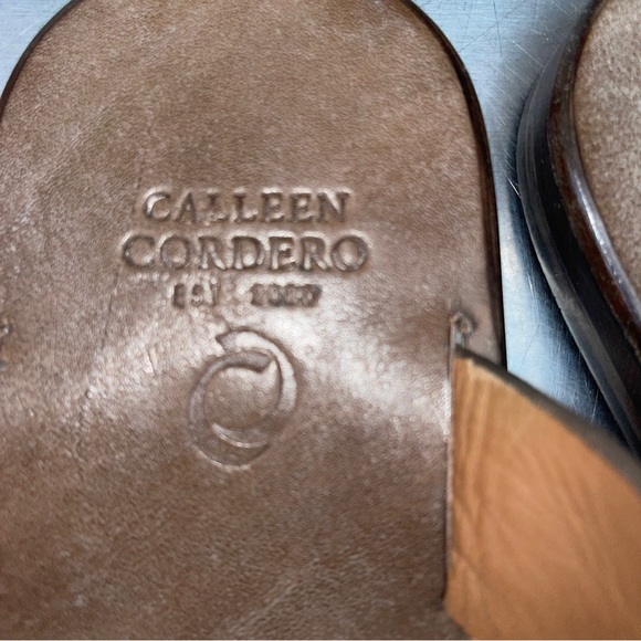 Calleen Cordero “Viva” studded leather sandals. New in original box - Picture 11 of 14